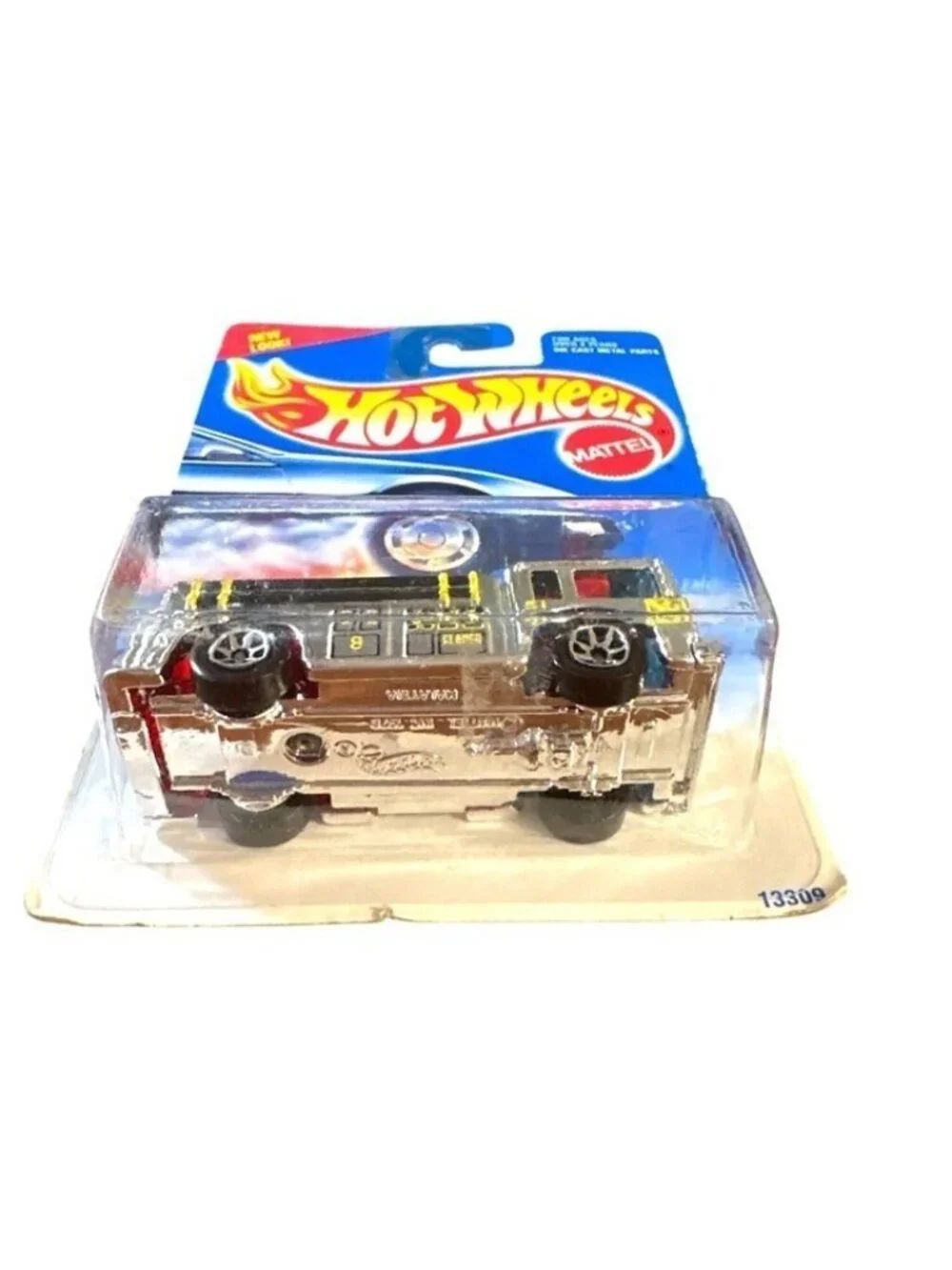 VTG Die Cast Hot Wheels Silver Series Fire Eater 1/4 13309 Collector 322 1994